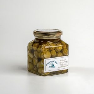 carciofi piccoli in olio extravergine di oliva